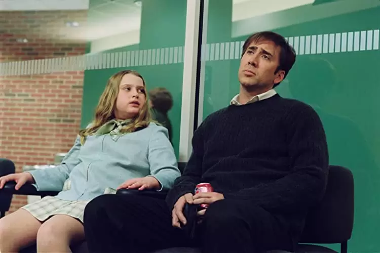 「ニコラス・ケイジの ウェザーマン」ニコラス・ケイジ & マイケル・ケイン & ホープ・デイビス & Judith McConnell & マイケル・リスポリの画像