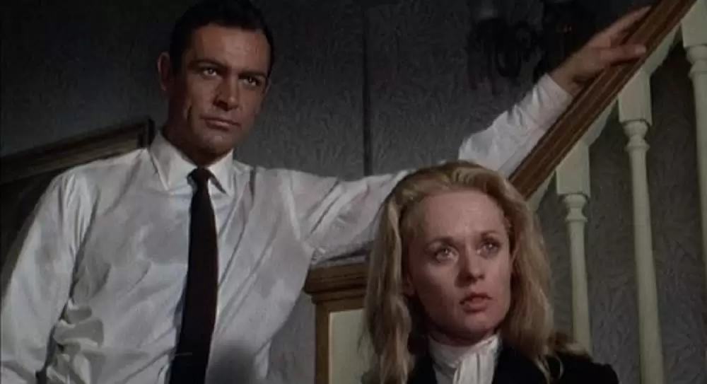 「マーニー」ショーン・コネリー & ティッピー・ヘドレンの画像