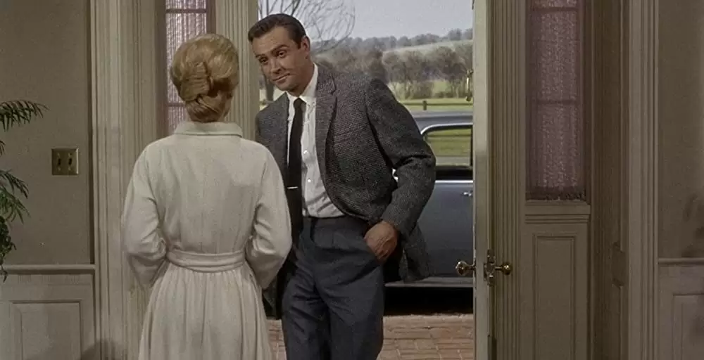 「マーニー」ショーン・コネリー & ティッピー・ヘドレンの画像