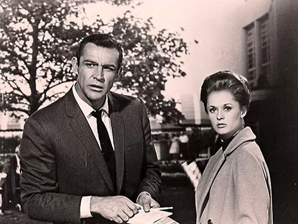 「マーニー」ショーン・コネリー & ティッピー・ヘドレンの画像