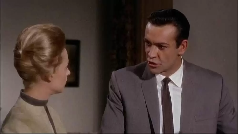 「マーニー」ショーン・コネリー & ティッピー・ヘドレンの画像