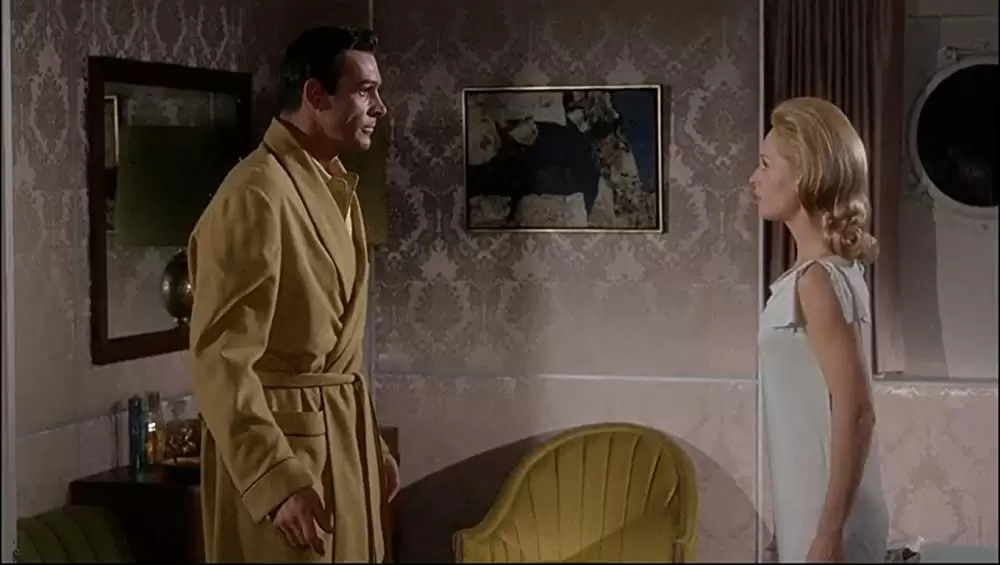 「マーニー」ショーン・コネリー & ティッピー・ヘドレンの画像