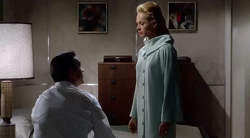 「マーニー」ショーン・コネリー & ティッピー・ヘドレンの画像