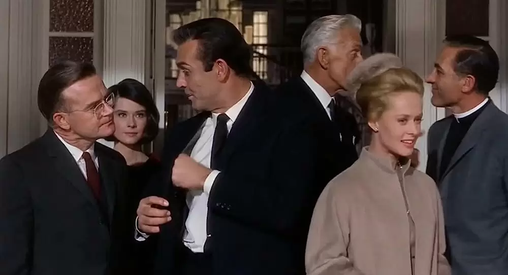 「マーニー」ショーン・コネリー & ダイアン・ベイカー & ティッピー・ヘドレン & アラン・ネイピアの画像