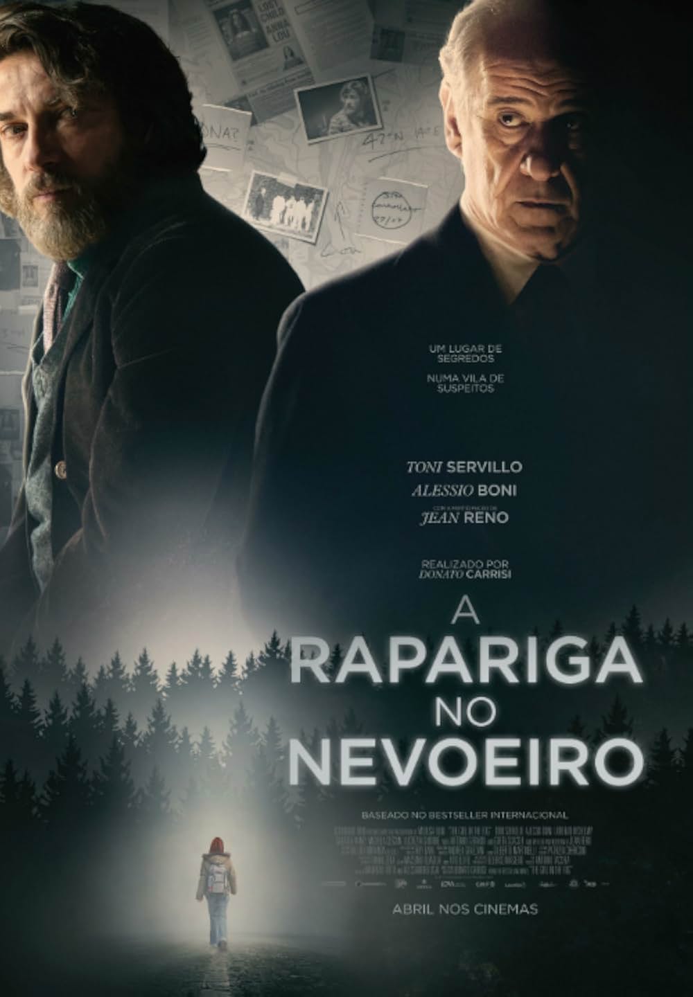 霧の中の少女の画像