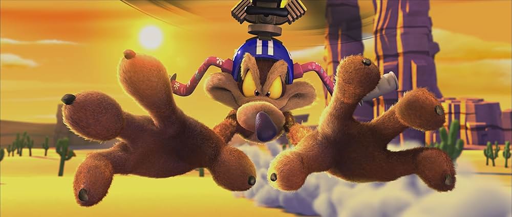 ルーニー・テューンズ ロード・ランナーとワイリー・コヨーテ “Fur of Flying”の画像