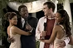 「ゲス・フー／招かれざる恋人」アシュトン・カッチャー & バーニー・マック & ゾーイ・サルダナ & ジュディス・スコットの画像