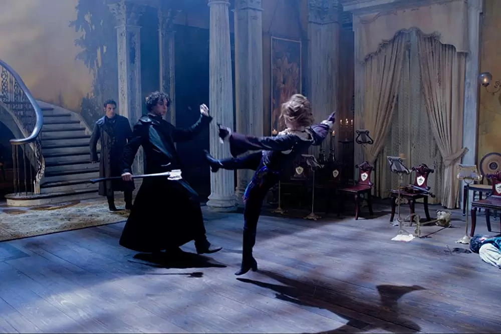 「リンカーン／秘密の書」ルーファス・シーウェル & ベンジャミン・ウォーカー & エリン・ワッソンの画像