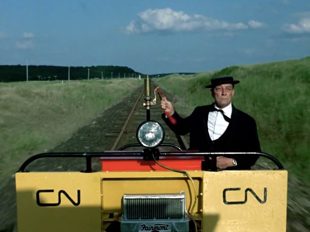 キートンの線路工夫の画像