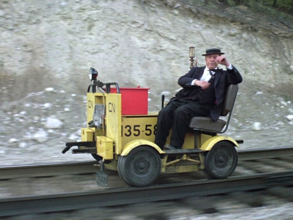 キートンの線路工夫の画像