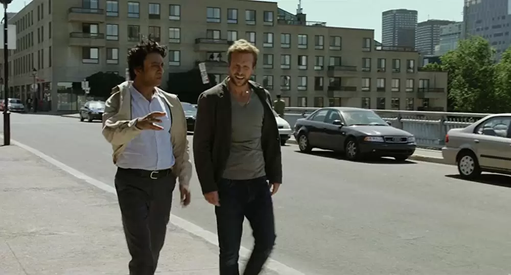 「ライフ・オブ・パイ トラと漂流した227日」イルファン・カーン & レイフ・スポールの画像