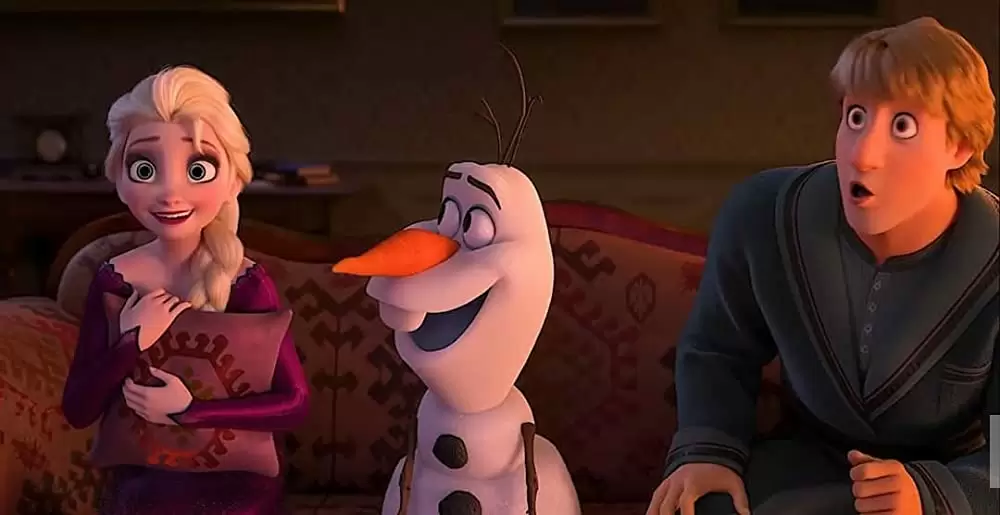 「アナと雪の女王２」イディナ・メンゼル & ジョシュ・ギャッド & ジョナサン・グロフの画像