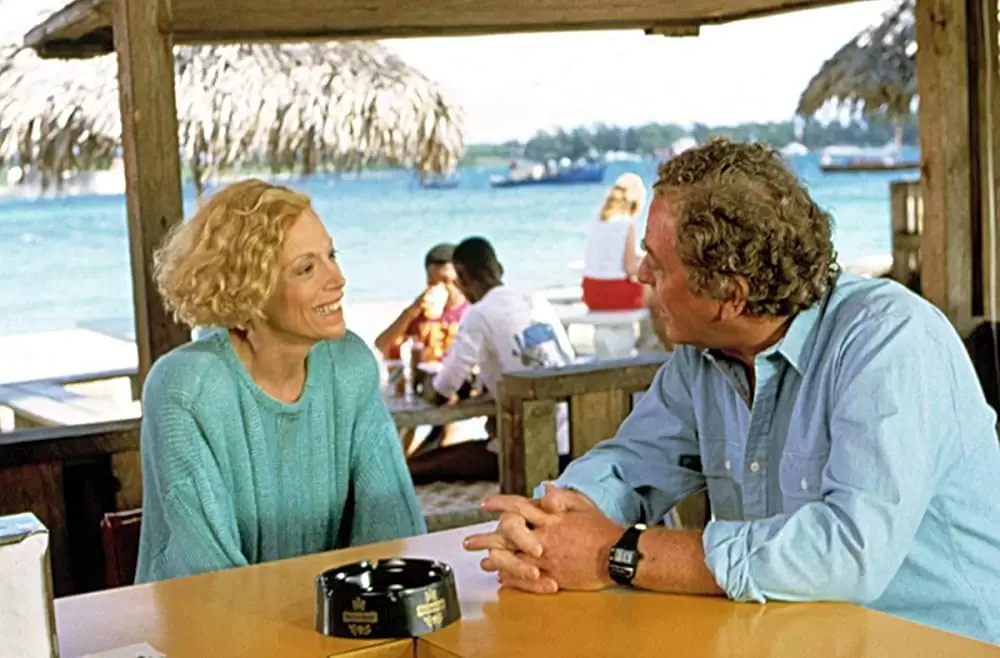 「ジョーズ'87／復讐篇」マイケル・ケイン & ロレイン・ゲイリーの画像