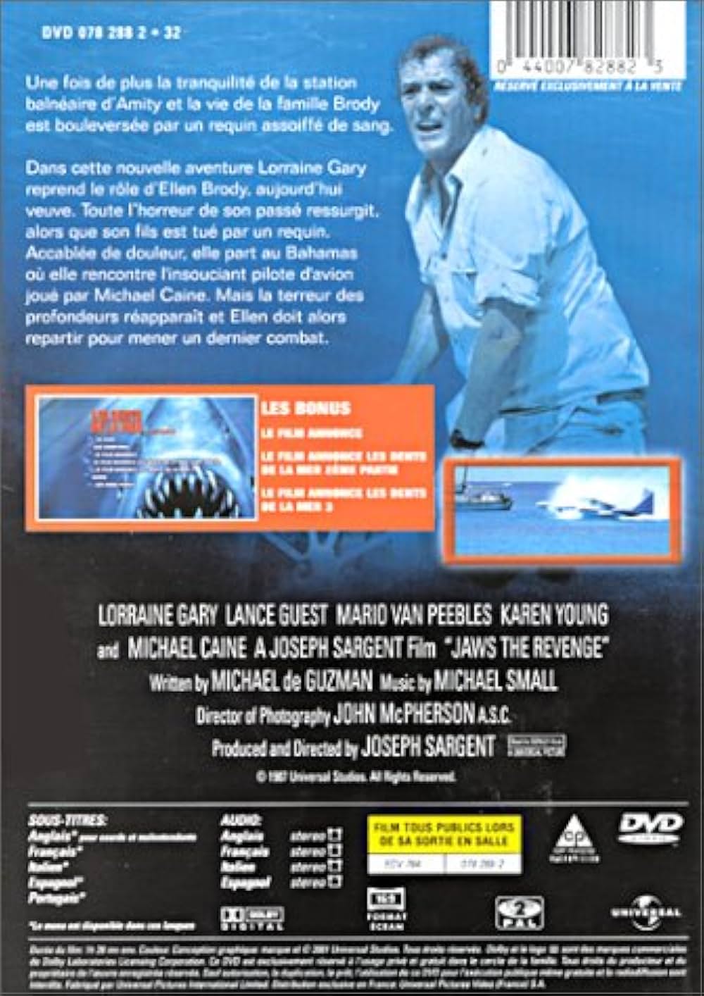 「ジョーズ'87／復讐篇」の画像