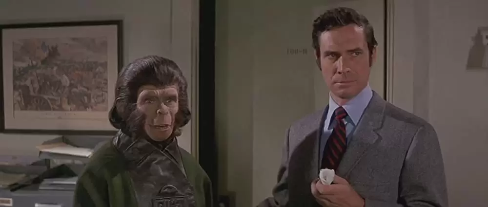 「新・猿の惑星」キム・ハンター & ブラッドフォード・ディルマンの画像