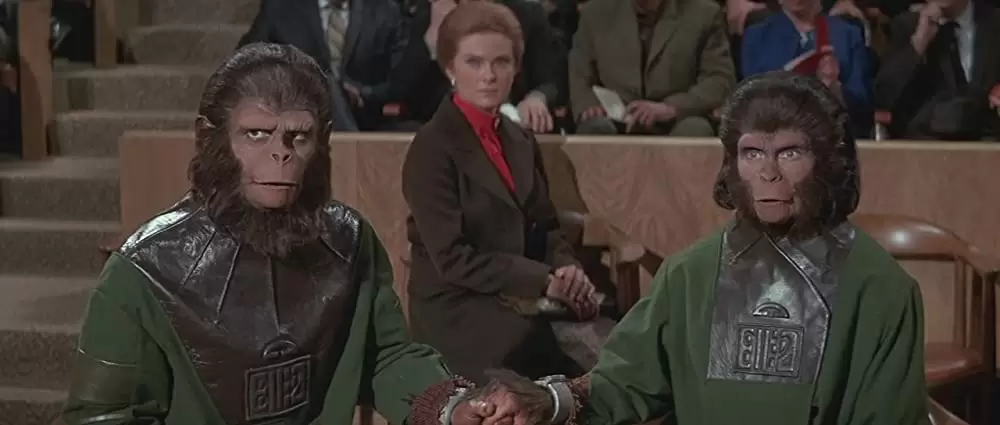 「新・猿の惑星」キム・ハンター & ロディ・マクドウォール & ナタリー・トランディの画像