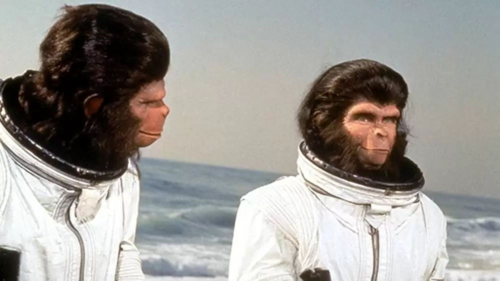 「新・猿の惑星」キム・ハンター & ロディ・マクドウォールの画像