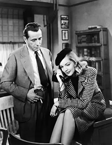 「三つ数えろ」ローレン・バコール & ハンフリー・ボガートの画像