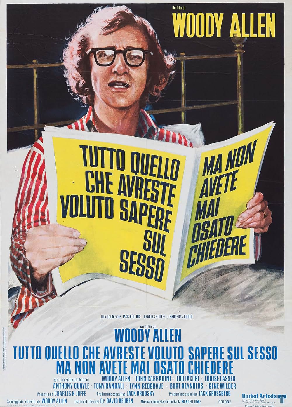 ウディ・アレンの誰でも知りたがっているくせにちょっと聞きにくいSEXのすべてについて教えましょうの画像