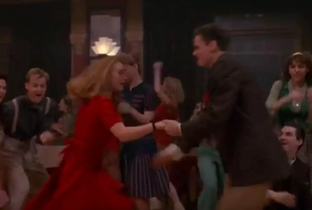 「スウィング・キッズ」クリスチャン・ベール & ロバート・ショーン・レナード & フランク・ホエーリー & Jayce Bartok & Tushka Bergenの画像