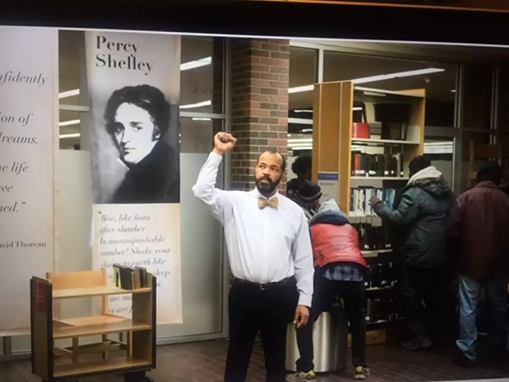 「パブリック 図書館の奇跡」ジェフリー・ライトの画像