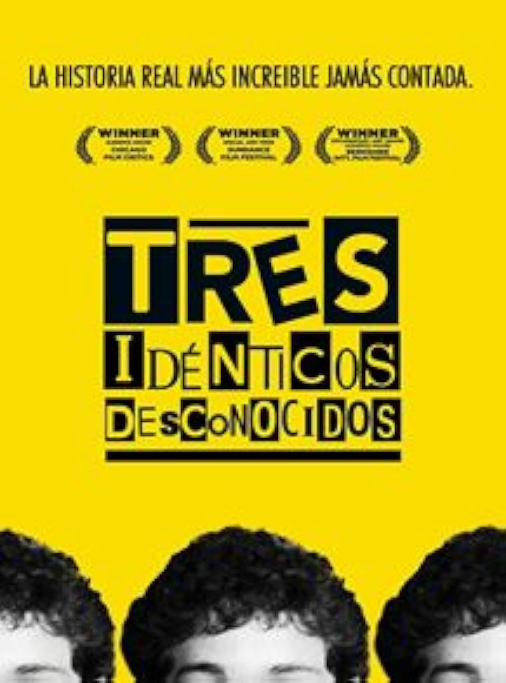 まったく同じ3人の他人/同じ遺伝子の3人の他人の画像