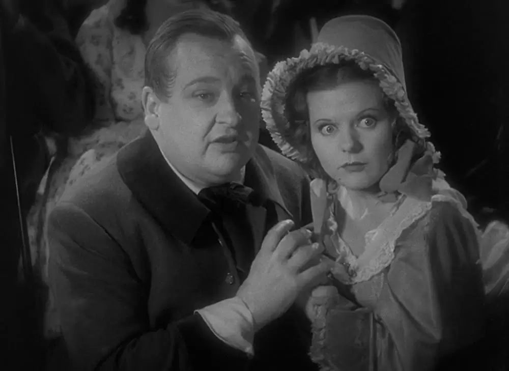 「モルグ街の殺人」Edna Marion & バート・ローチの画像