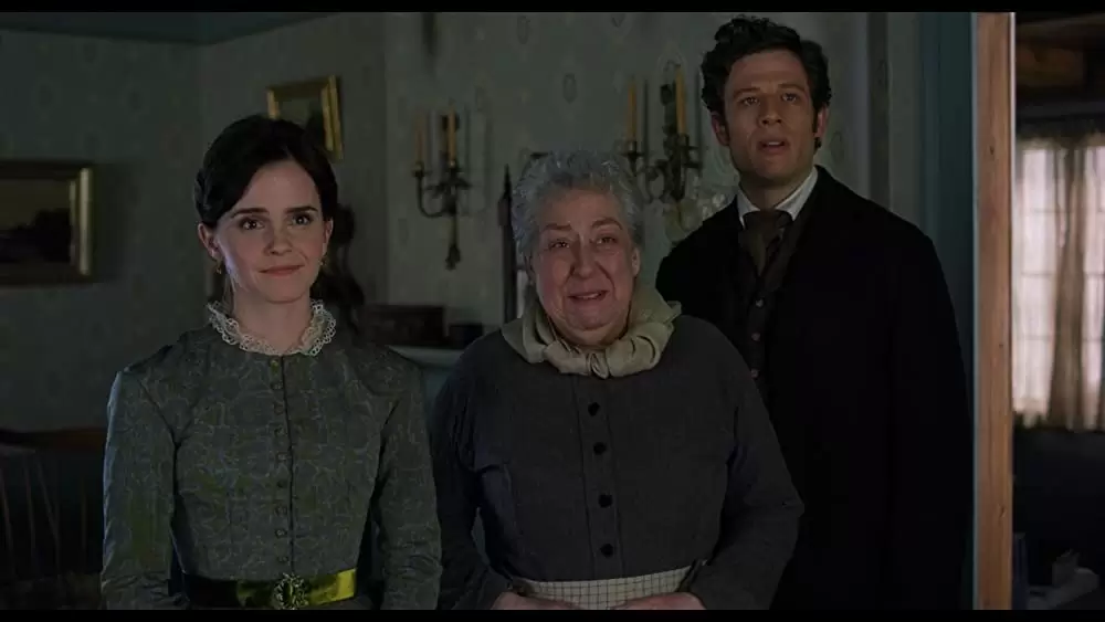 「ストーリー・オブ・マイライフ／わたしの若草物語」エマ・ワトソン & ジェイン・ハウディシェル & ジェームズ・ノートンの画像