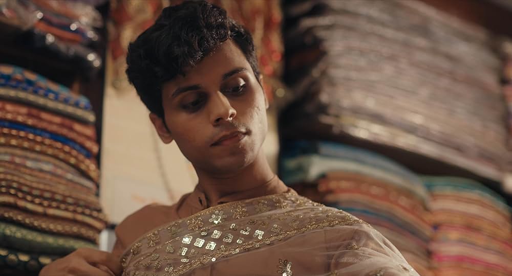 サリーショップでの写真