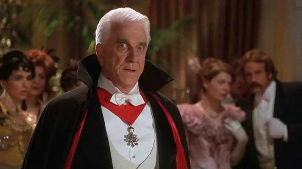 「レスリー・ニールセンの ドラキュラ」レスリー・ニールセンの画像