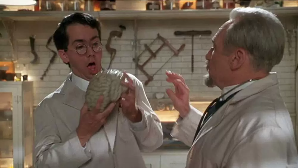 レスリー・ニールセンの ドラキュラの画像