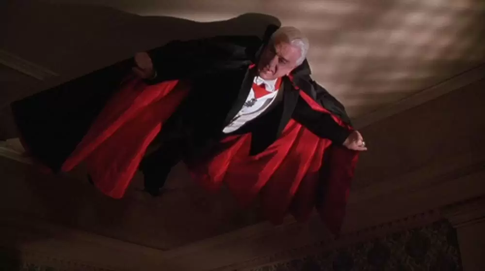 「レスリー・ニールセンの ドラキュラ」レスリー・ニールセンの画像