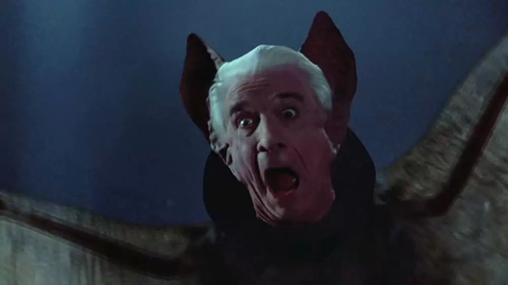 「レスリー・ニールセンの ドラキュラ」レスリー・ニールセンの画像