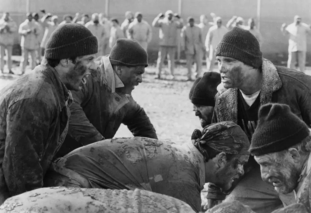 「ロックアップ」シルベスター・スタローン & ソニー・ランダム & フランク・マクレーの画像