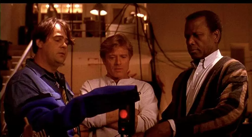 「スニーカーズ」ダン・エイクロイド & ロバート・レッドフォード & シドニー・ポワチエの画像