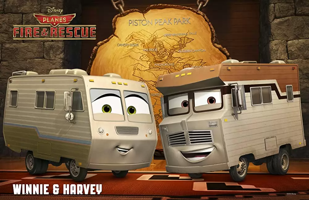 「プレーンズ2 ファイアー＆レスキュー」ジェリー・スティラー & アン・メアラの画像