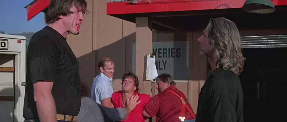 「ロードハウス／孤独の街」サム・エリオット & パトリック・スウェイジ & Tiny Ronの画像