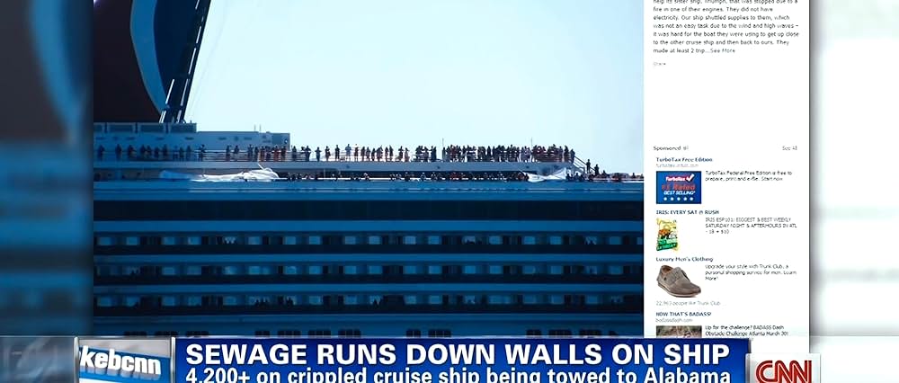 とんでもカオス!: 排せつ物まみれのクルーズ船の画像