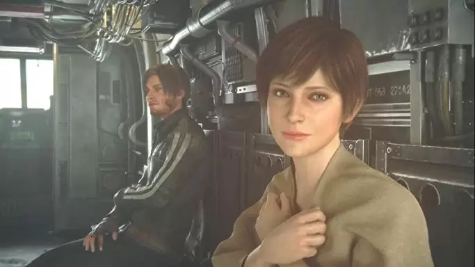 「バイオハザード ヴェンデッタ」エリン・ケイヒル & Matthew Mercerの画像