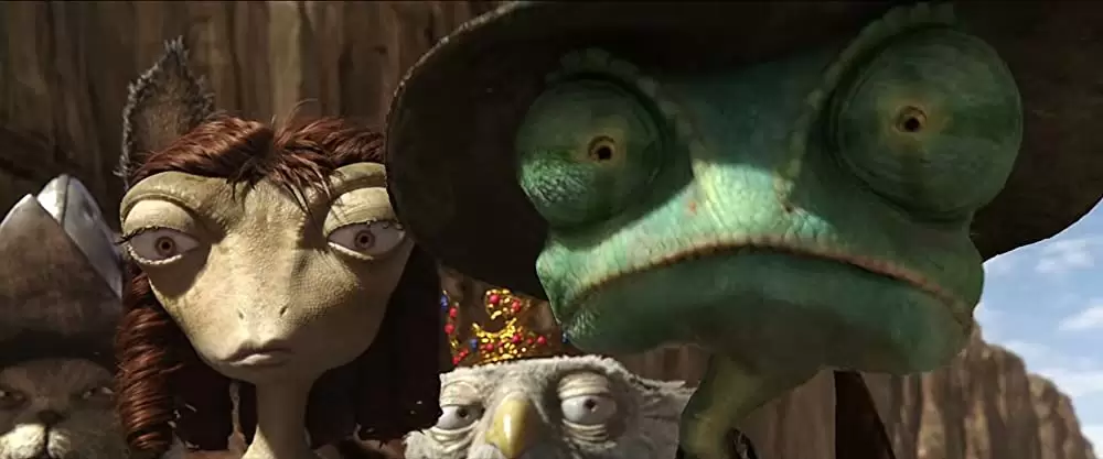 「ランゴ」ジョニー・デップ & アイラ・フィッシャーの画像