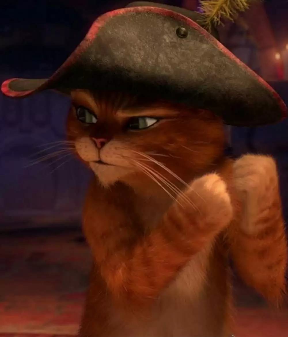 長ぐつをはいたネコの画像