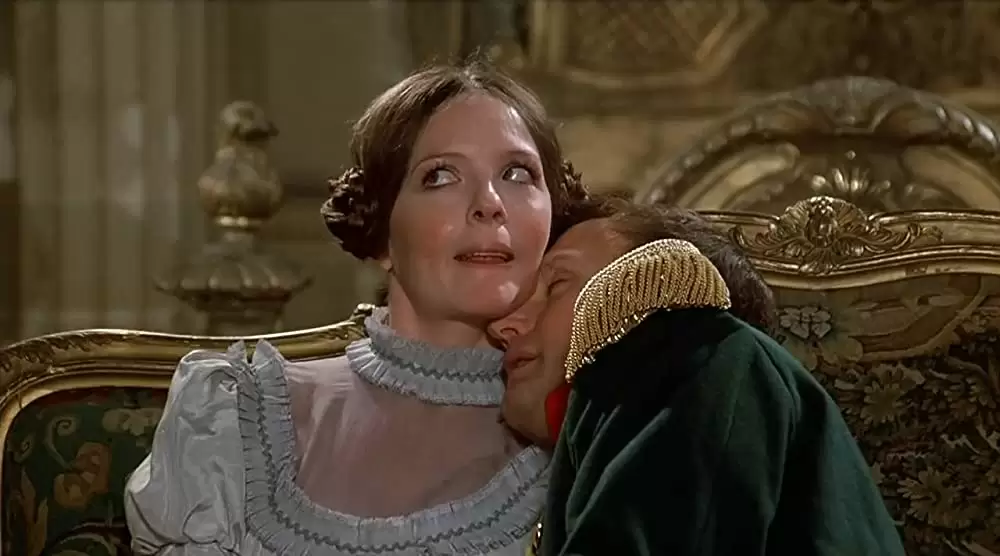 「ウディ・アレンの愛と死」ダイアン・キートン & ジェームズ・トルカンの画像