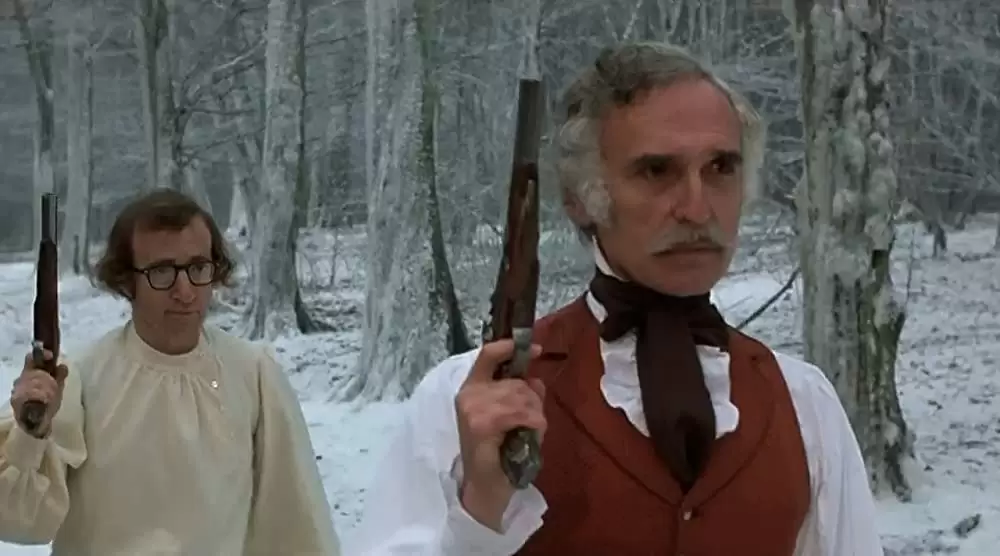 「ウディ・アレンの愛と死」ウッディ・アレン & ハロルド・グールドの画像