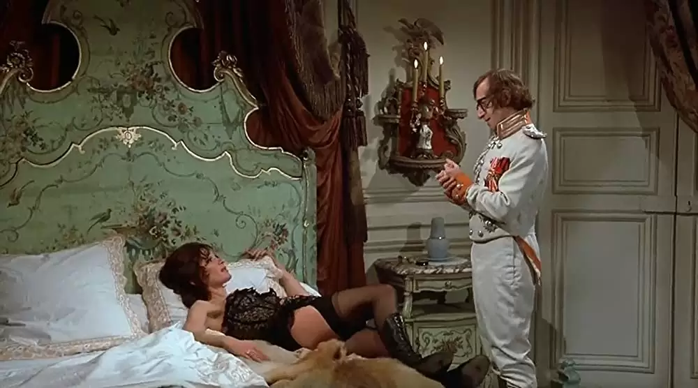 「ウディ・アレンの愛と死」ウッディ・アレン & オルガ・ジョルジュ＝ピコの画像