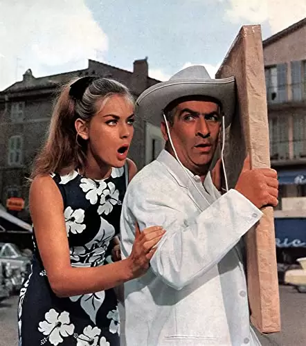 「大混戦」Louis de Funès & Geneviève Gradの画像