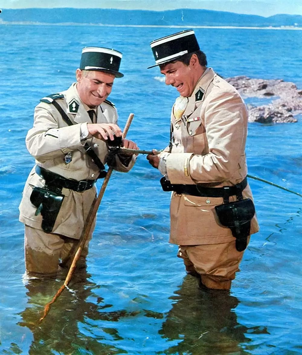 「大混戦」Louis de Funès & ミシェル・ガラブリュの画像