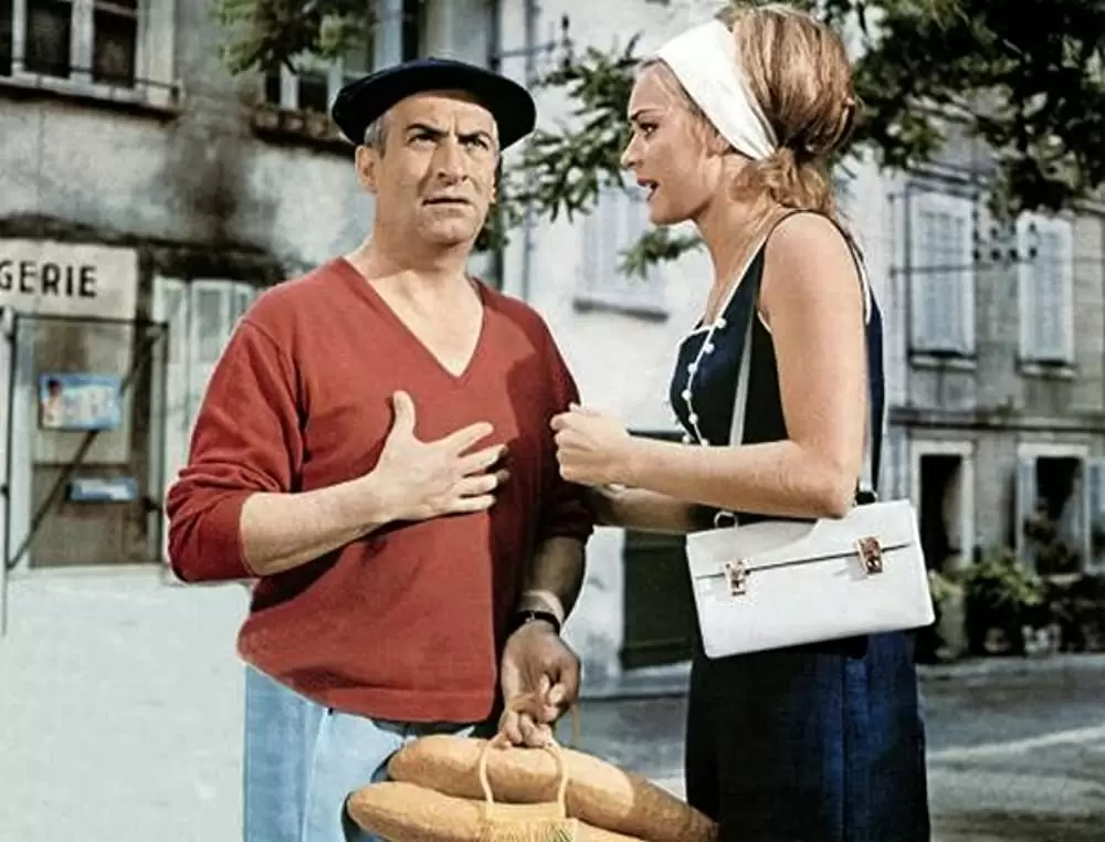 「大混戦」Louis de Funès & Geneviève Gradの画像