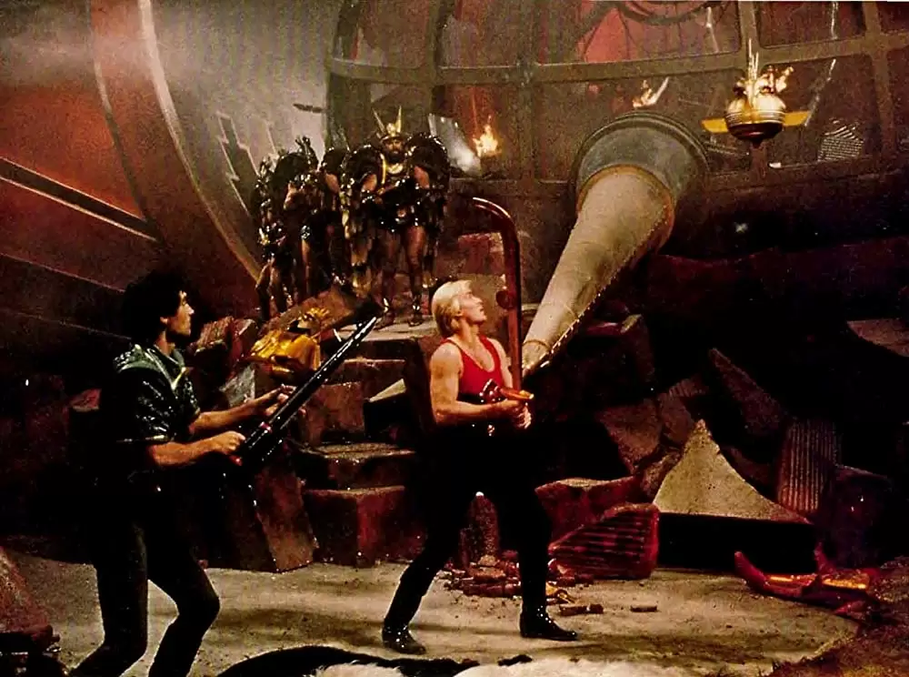 「フラッシュ・ゴードン」ブライアン・ブレッスド & ティモシー・ダルトン & サム・ジョーンズの画像