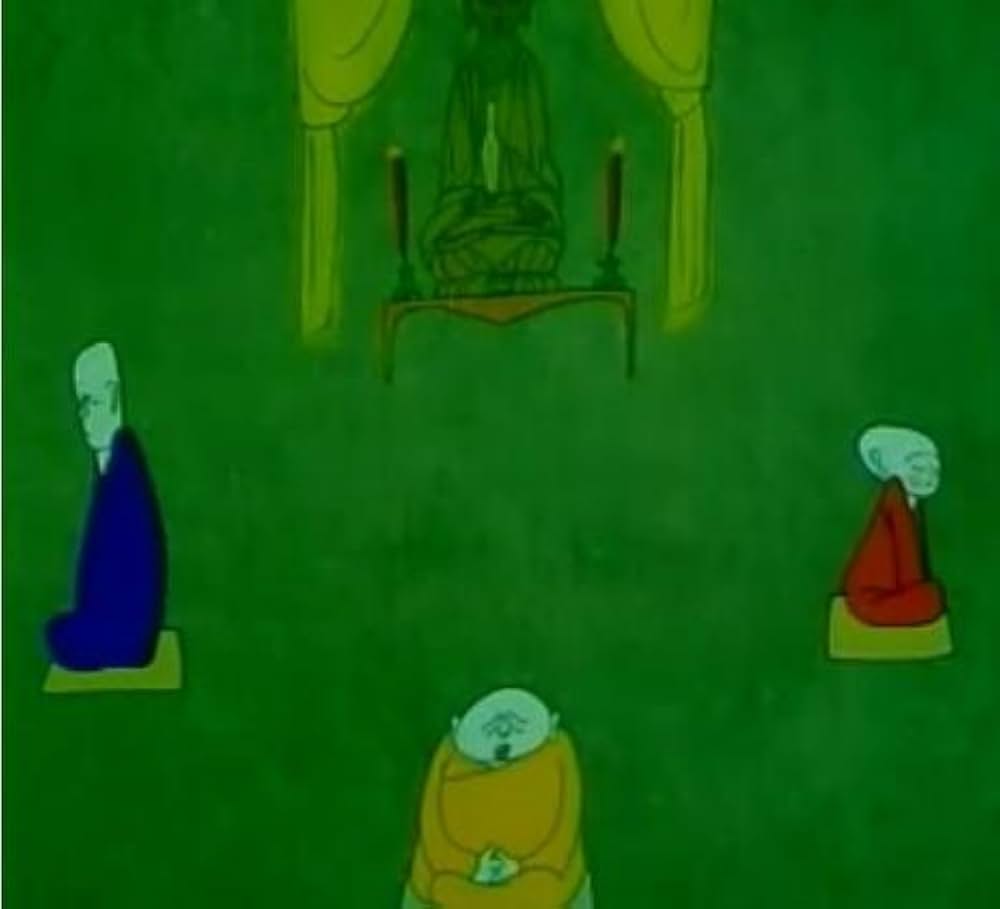 三人の和尚の画像