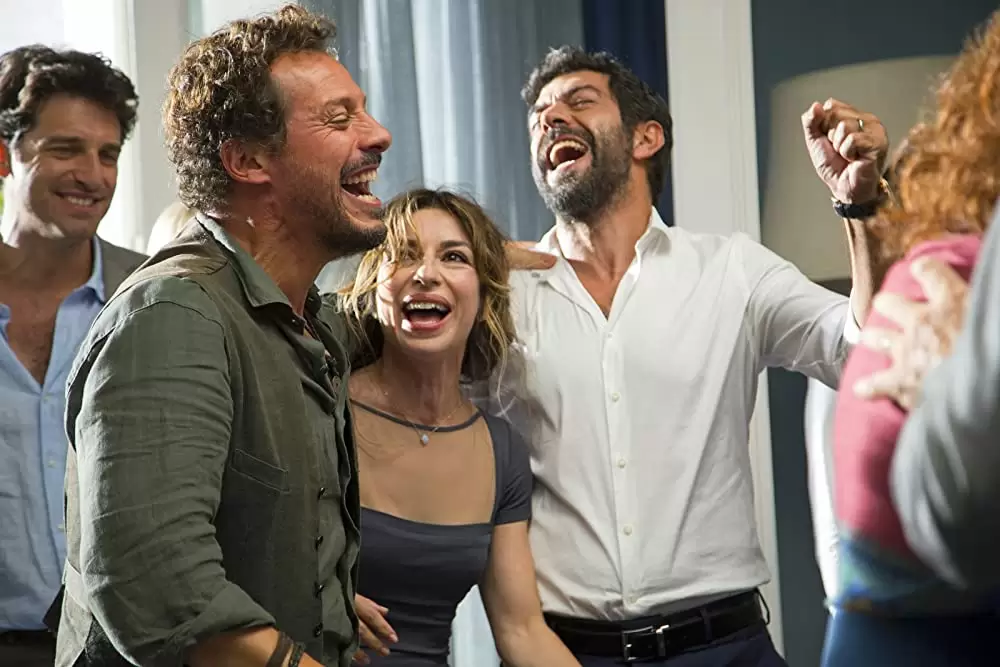 家族にサルーテ！イスキア島は大騒動の画像